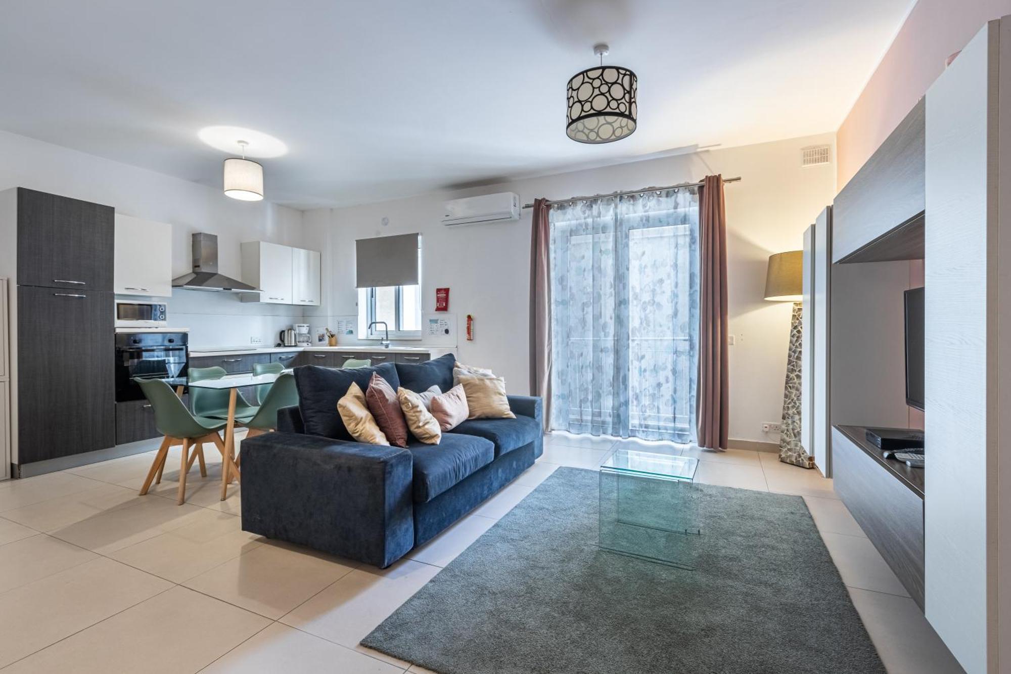 St Julians - Balluta 2 Bedroom Apartment San Giuliano Esterno foto